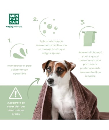 Menforsan Shampoo Ecologic for DogPuppies 300 Ml 300ml
