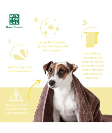 Menforsan Shampoo for Sensitive and Atopic Skin Puppies 300 Ml 300ml