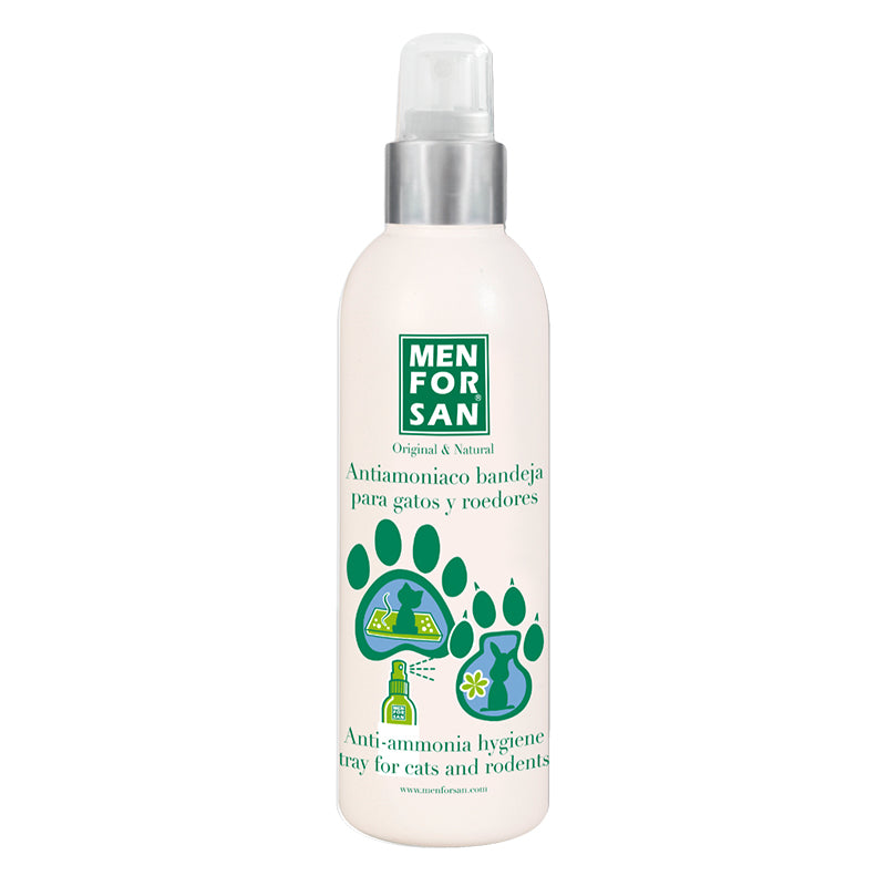 Menforsan Spray antiamoniac pentru litiere si custi pisici si rozatoare 125 Ml