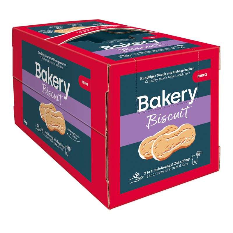 Biscuiți crocanți pentru câini, MERA, 5kg - recompense sănătoase pentru îngrijirea dentară și răsfăț nutritiv