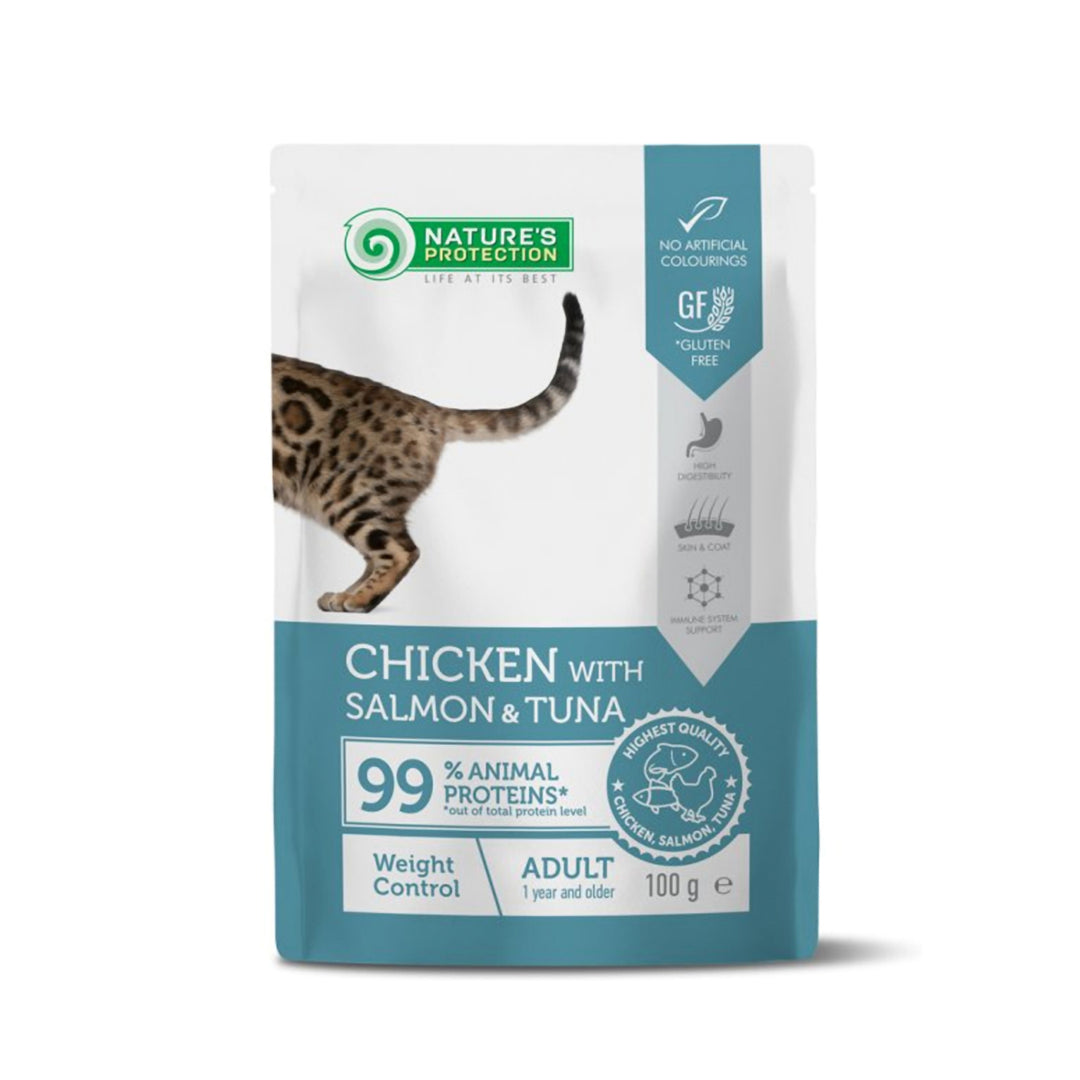 Nature s Protection Weight Control Chicken with Salmon and Tuna 100 G