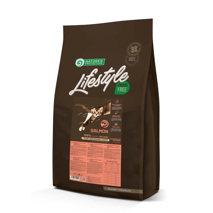Nature s Protection Lifestyle Grain Free Somon Kitten