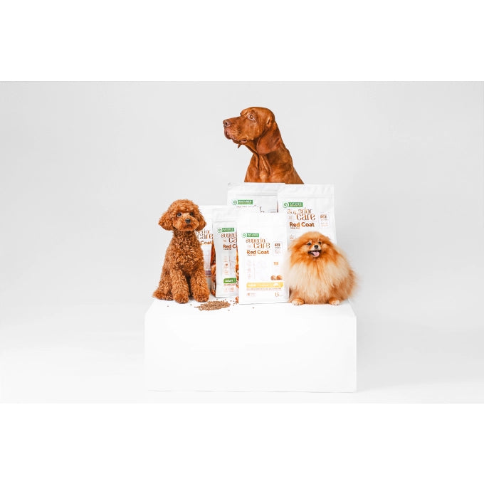 Superior Care Red Coat Grain Free Adult Small Mini Breeds cu Somon 10 Kg