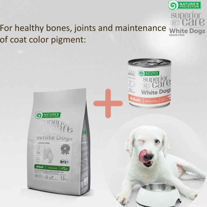 Superior Care White Dogs Wellness Soup cu Ton si Somon 4x40 Gr