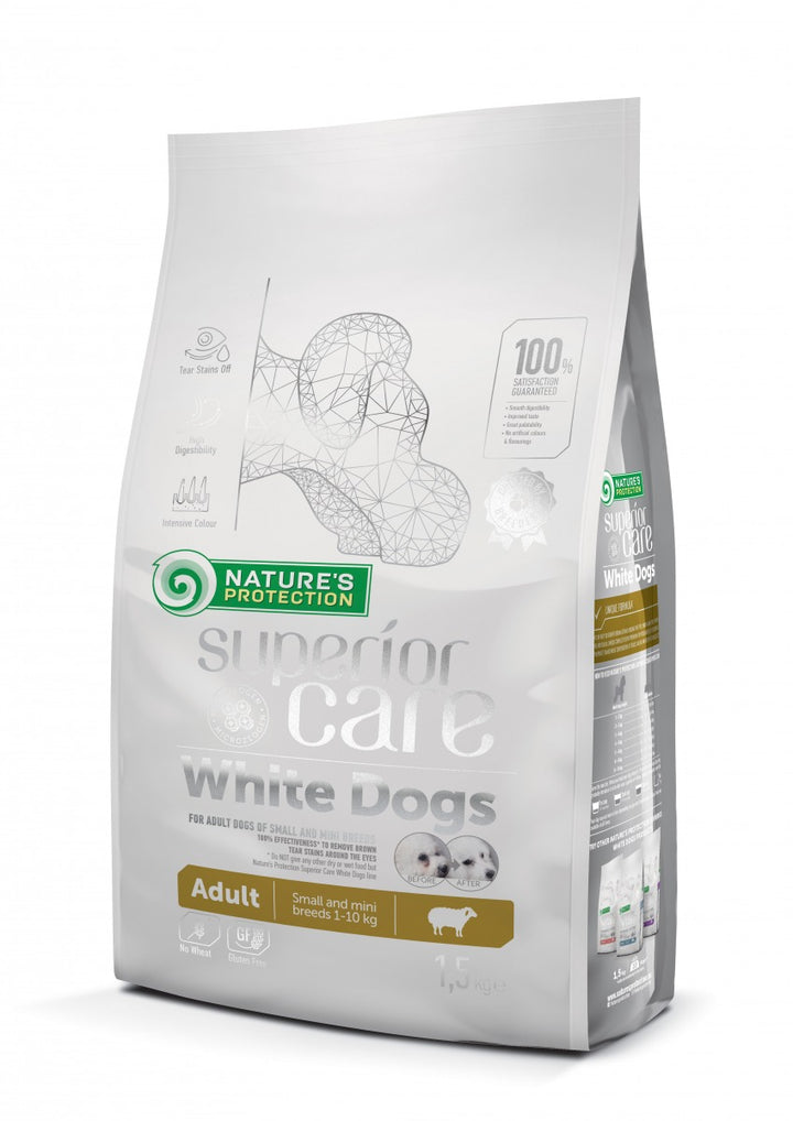 Superior Care White Dogs SmallMini Breeds Adult cu Miel