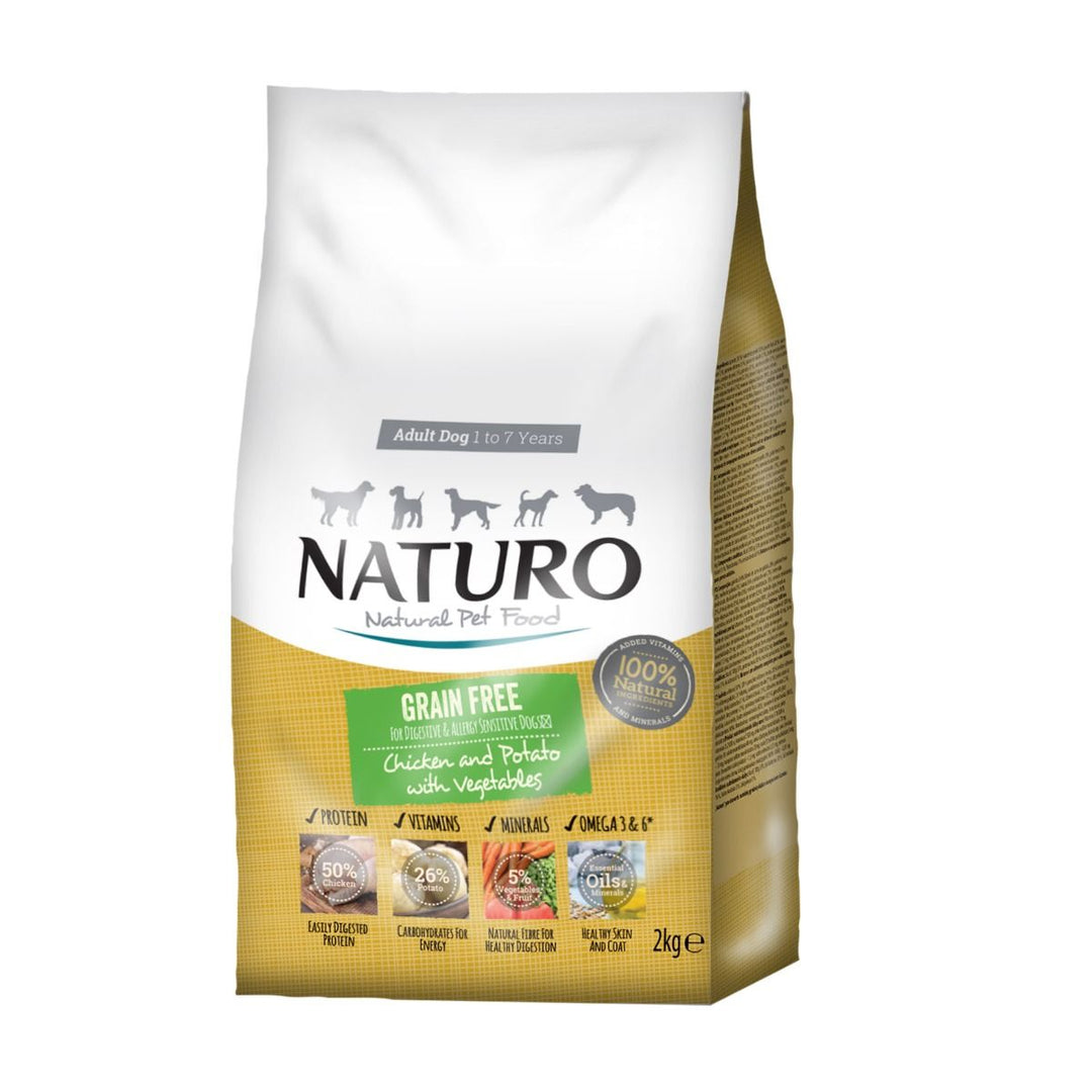 Naturo Hrana Uscata Pui si Cartofi 2 Kg