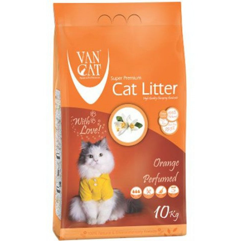 Nisip Igienic Pisici VanCat Orange Compact 5 Kg