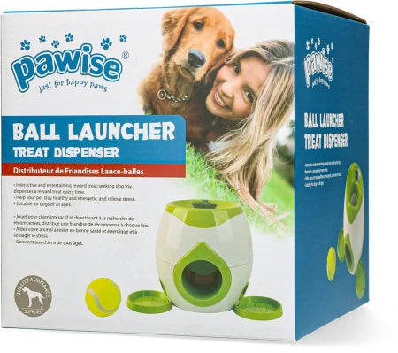 Pawise Ball Launcher Food Feeder Dispenser Recompense
