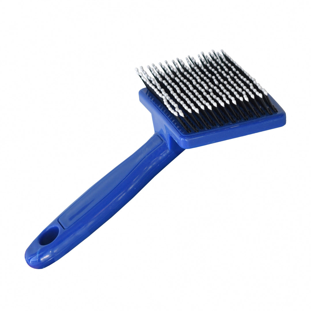 Perie pentru animale companie, 4DOG, marime mica, culori variate, plastic rezistent
