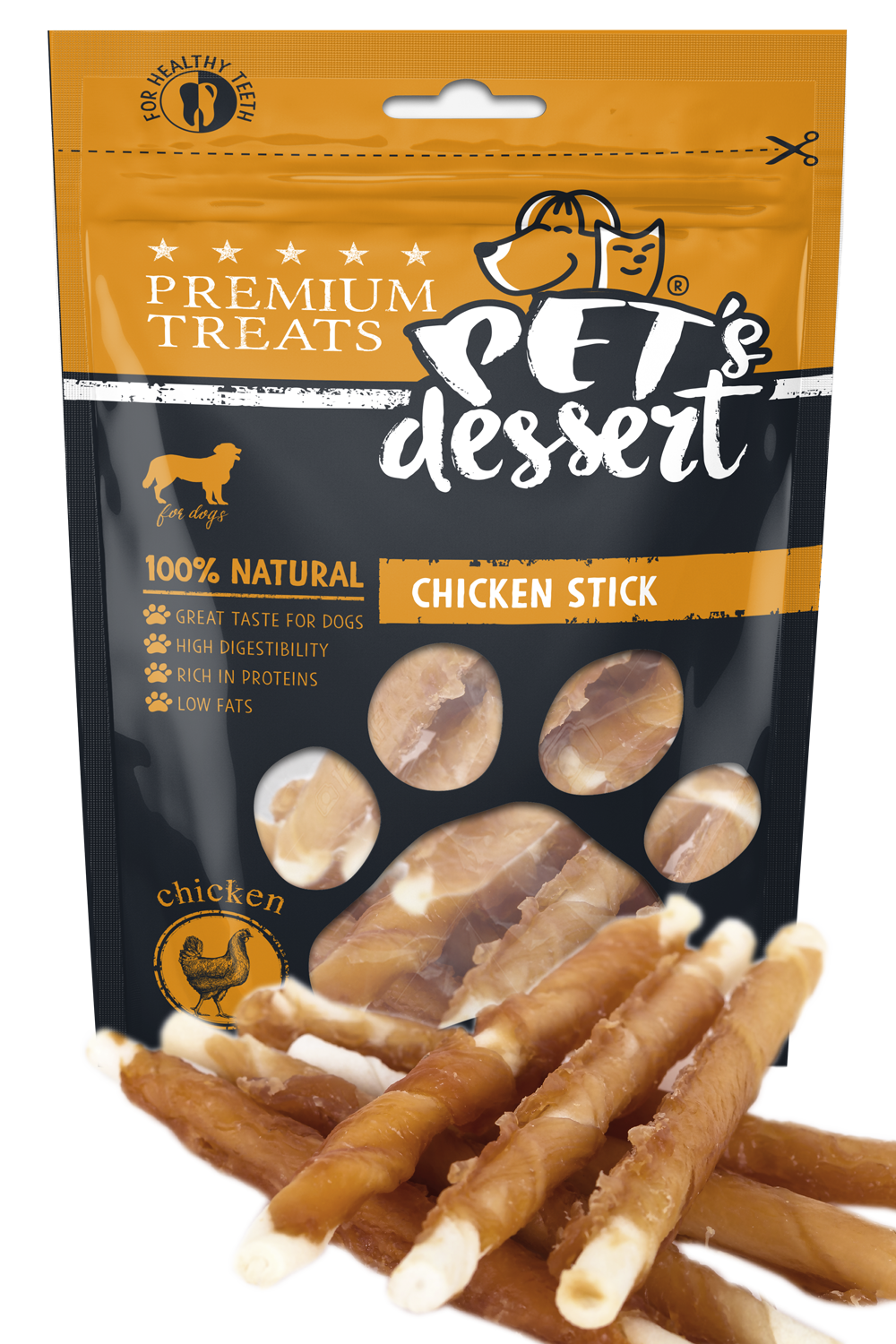 Pet s Dessert Dog Chicken Stick LSC-44