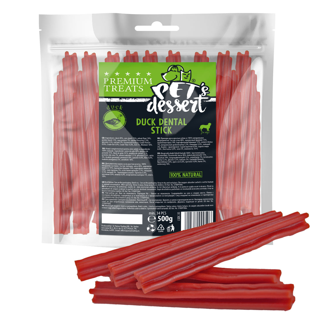 Pet s Dessert Dog Duck Dental Stick 500g LSDC-35