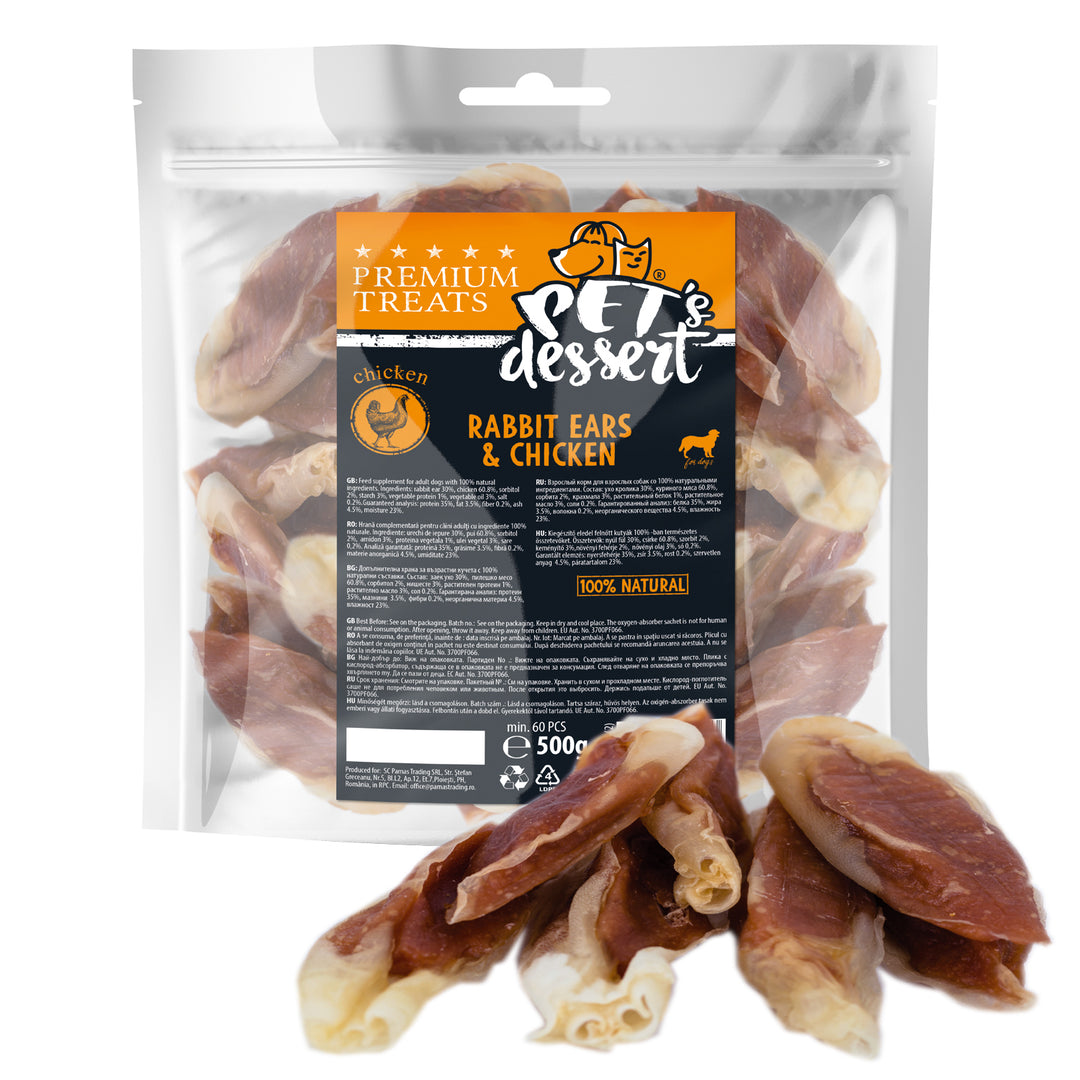 Pet s Dessert Dog Rabbit EarsChicken LSR-04(2)
