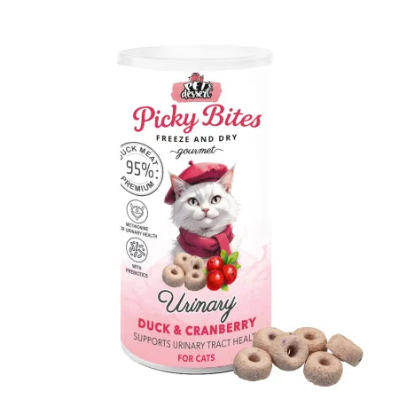 Pet,  s Dessert Recompense Picky Bites Urinary cu Rata si Merisoare