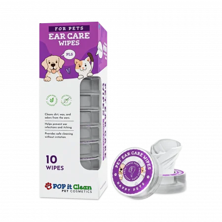 Pop It Clean Servetele Umede pentru Ingrijirea Urechilor