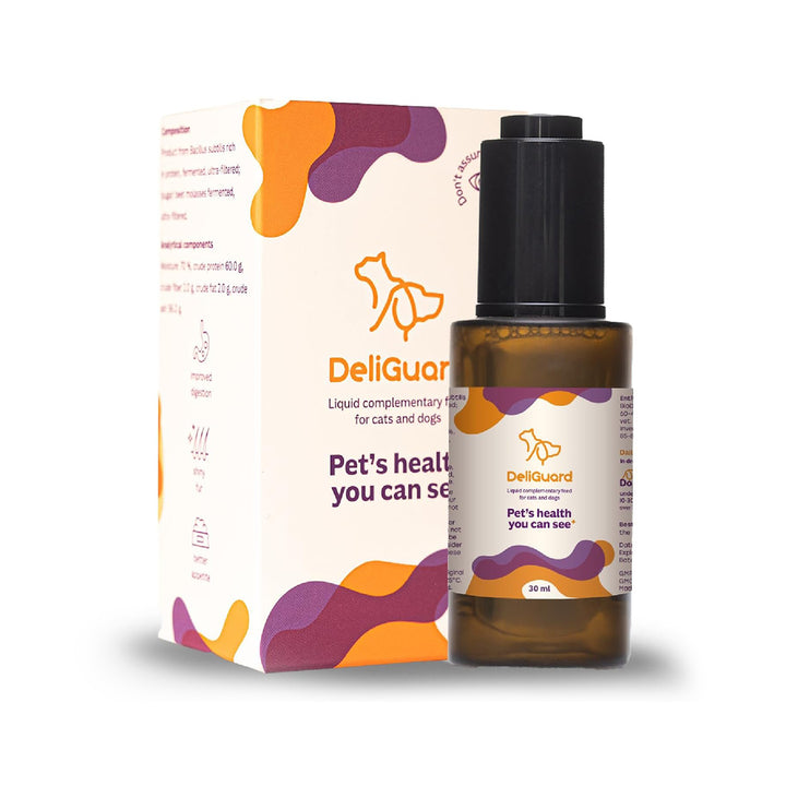 Postbiotic DeliGuard Suport Digestiv pentru Caini si Pisici