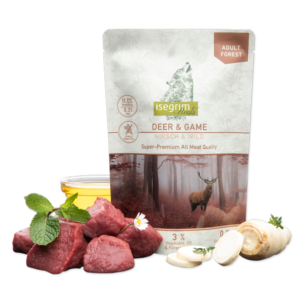 Pouch Isegrim Dog Adult - Deer  Game 410 Gr.