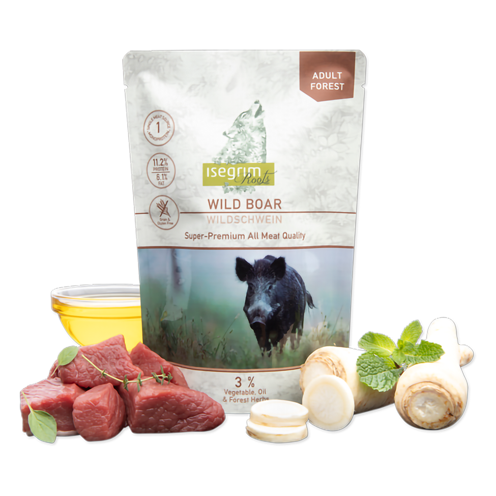 Pouch Isegrim Dog Adult - Wild Boar Monoprotein 410 Gr.
