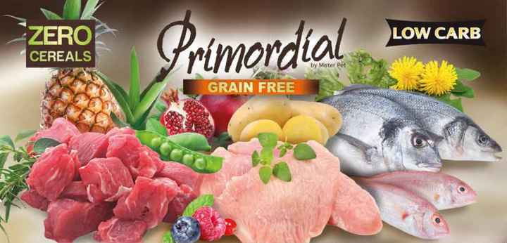 Primordial Grain-Free Holistic Dog Adult Buffalo Mackerel 2 Kg