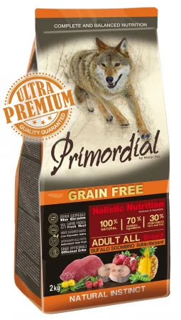 Primordial Grain-Free Holistic Dog Adult BuffaloMackerel