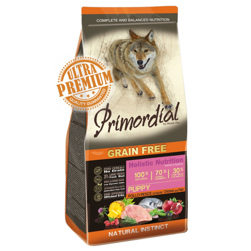 Primordial Grain-Free Holistic Dog Puppy ChickenSea Fish