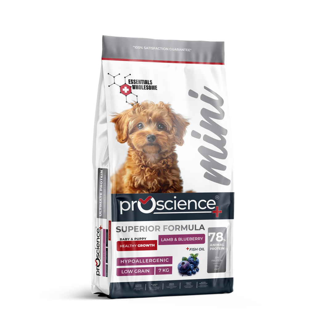 Pro Science Mini Puppy cu Miel si Afine