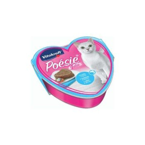 Recompensa pentru pisici Vitakraft Poesie cu Somon si Spanac 85 g