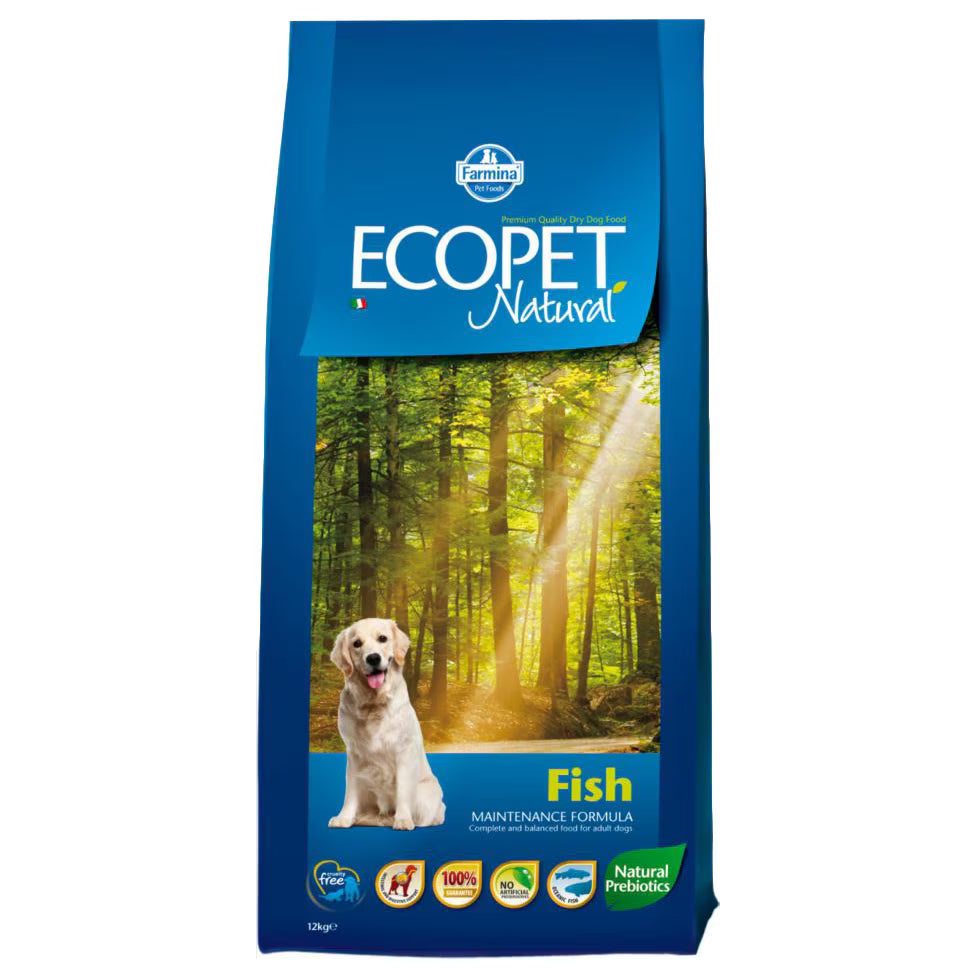 Hrană uscată câine Farmina ECOPET NATURAL fish 12 kg