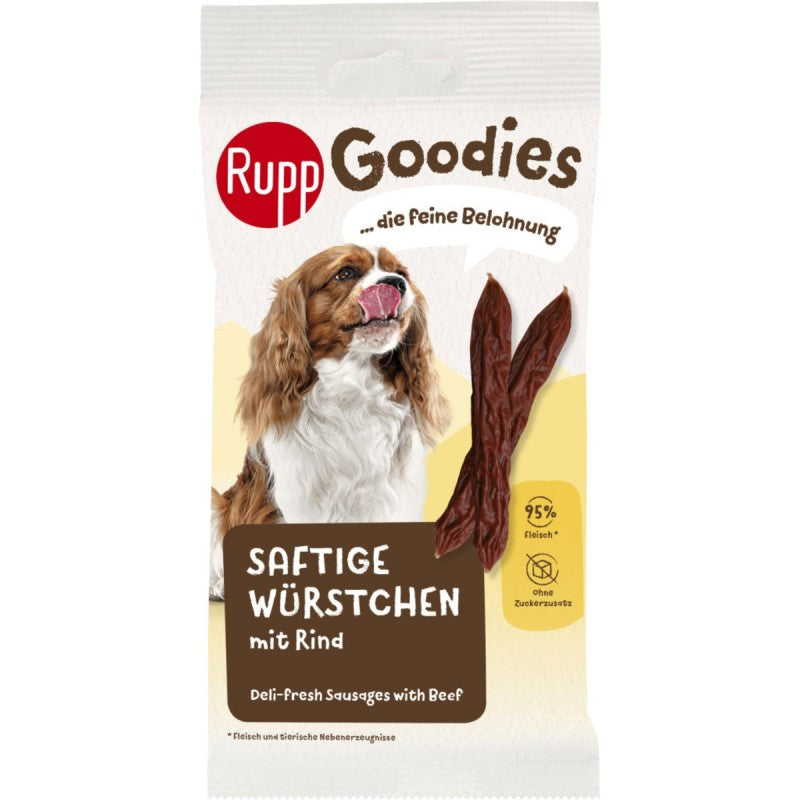 Rupp Dog Beef Fresh Sausages 70 gr