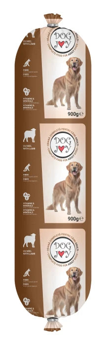 Salam DOG JOY | Carne Miel, 900g, Snack Câini
