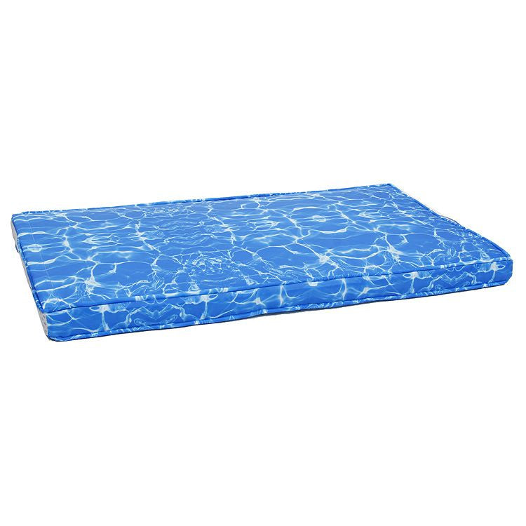 Saltea răcoritoare pentru animale, 4DOG DELUXE summer waves, dimensiuni 77x46cm, ideală pentru zilele călduroase de vară