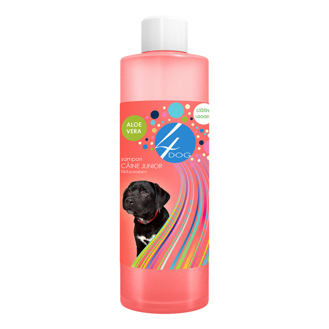 Sampon 4DOG Junior | 500ml, Pentru Catei