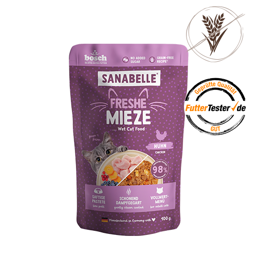 Hrana umeda pentru pisici Sanabelle plic Pui 100 gr
