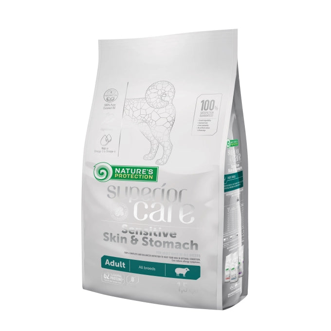 Superior Care Sensitice Skin  Stomach Lamb Adult All Breed