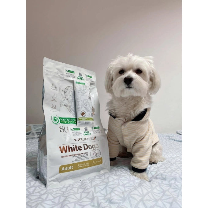 Superior Care White Dogs Small Mini Breeds Adult cu Miel 1.5 Kg