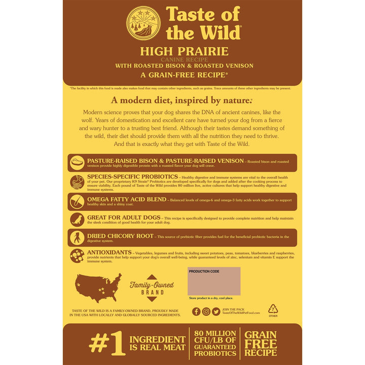 Taste of the Wild High Prairie Dog 12.2 Kg