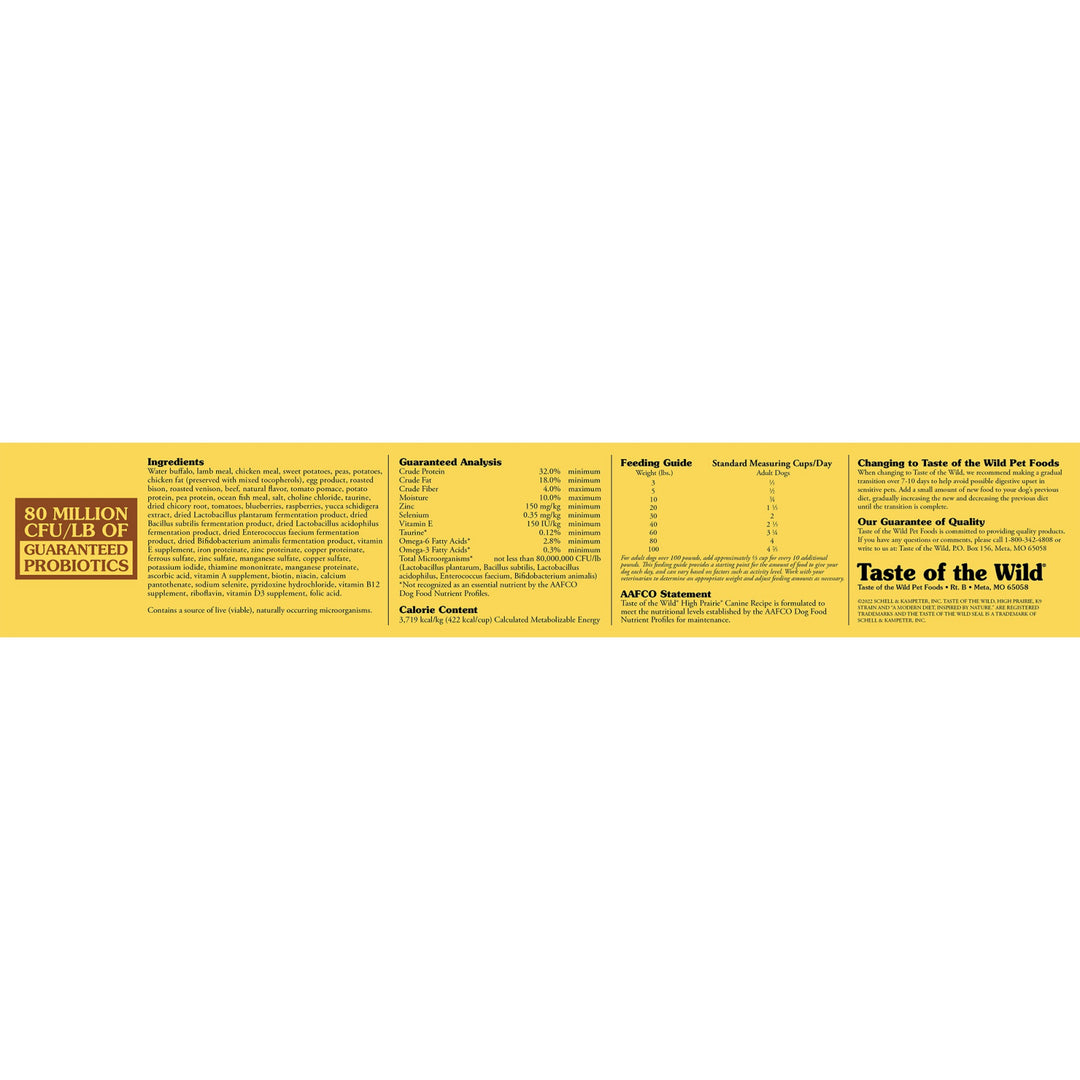 Taste of the Wild High Prairie Dog 2 Kg