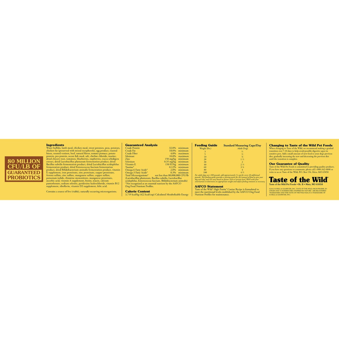 Taste of the Wild High Prairie Dog 12.2 Kg