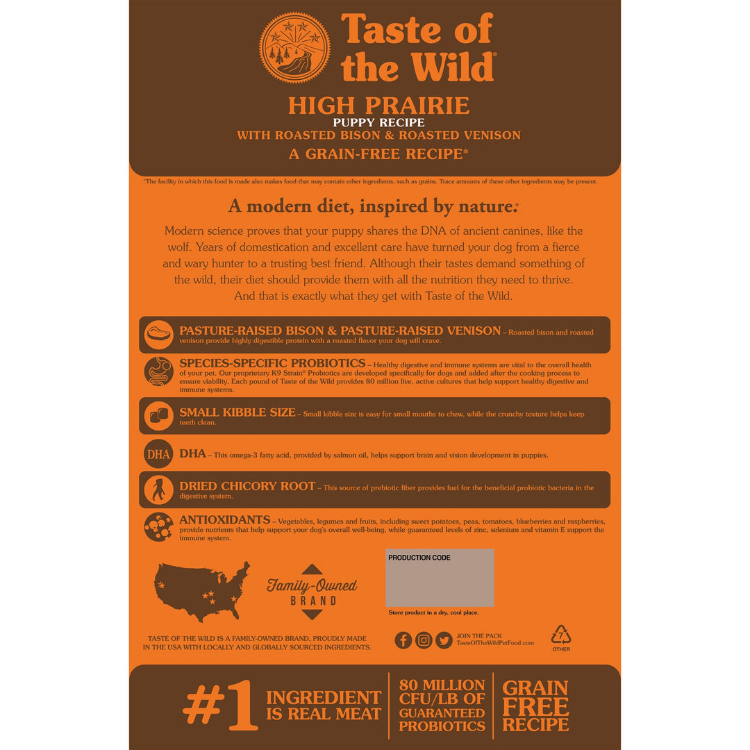 Taste of the Wild High Prairie Puppy Dog 2 Kg