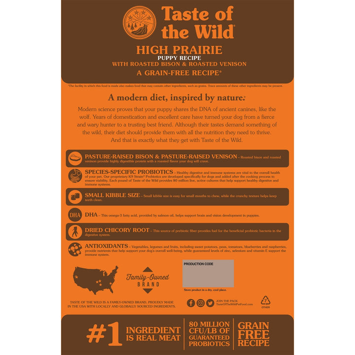 Taste of the Wild High Prairie Puppy Dog 12.2 Kg