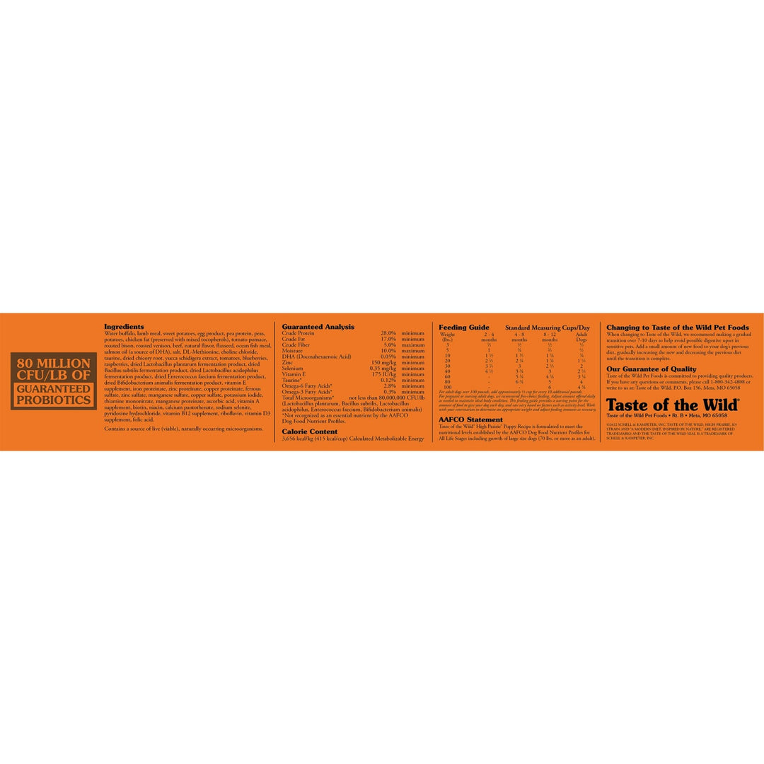 Taste of the Wild High Prairie Puppy Dog 12.2 Kg