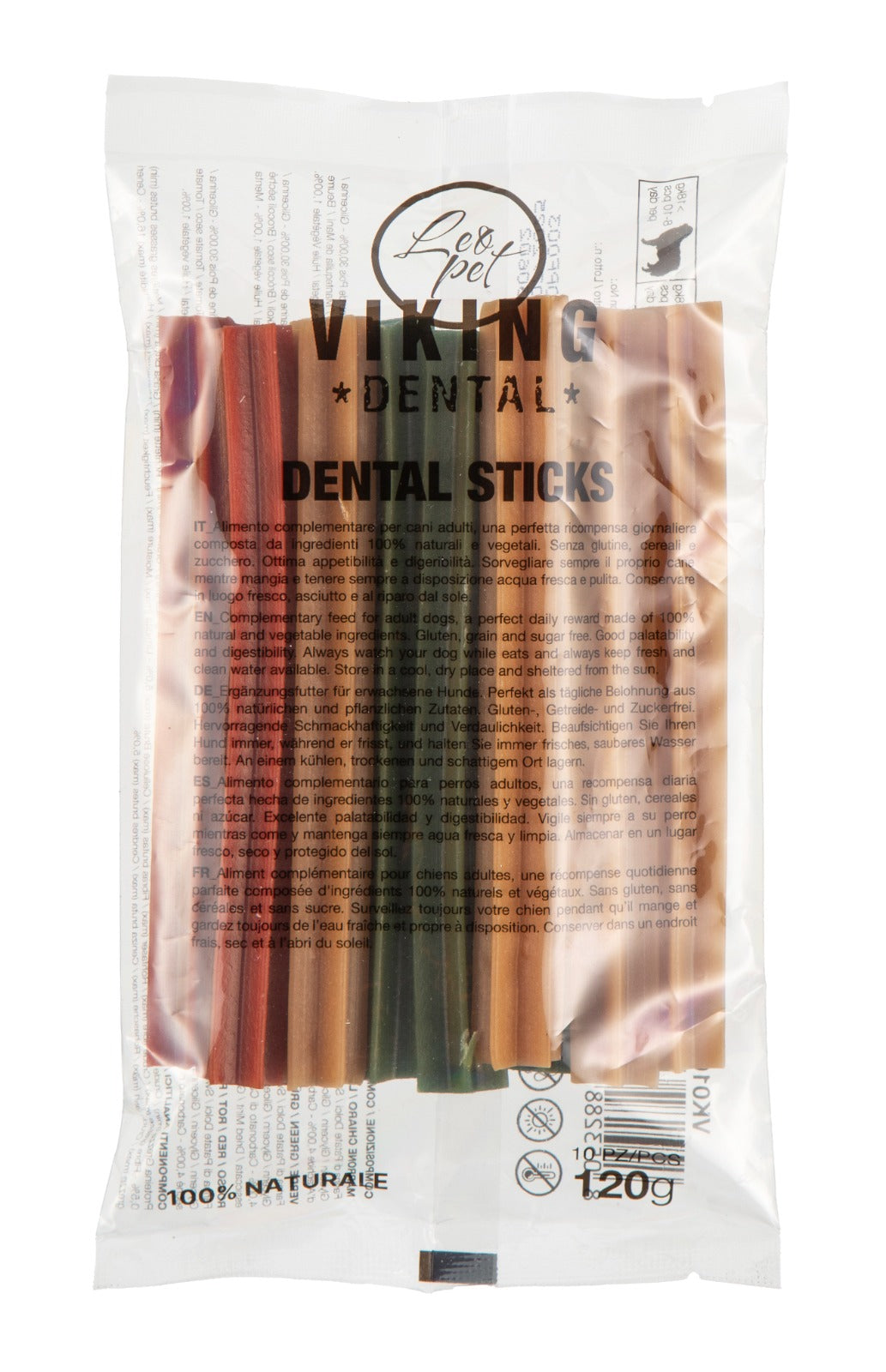 Viking Dental Stick Recompense pe Baza de Plante pentru Caini 120 Gr