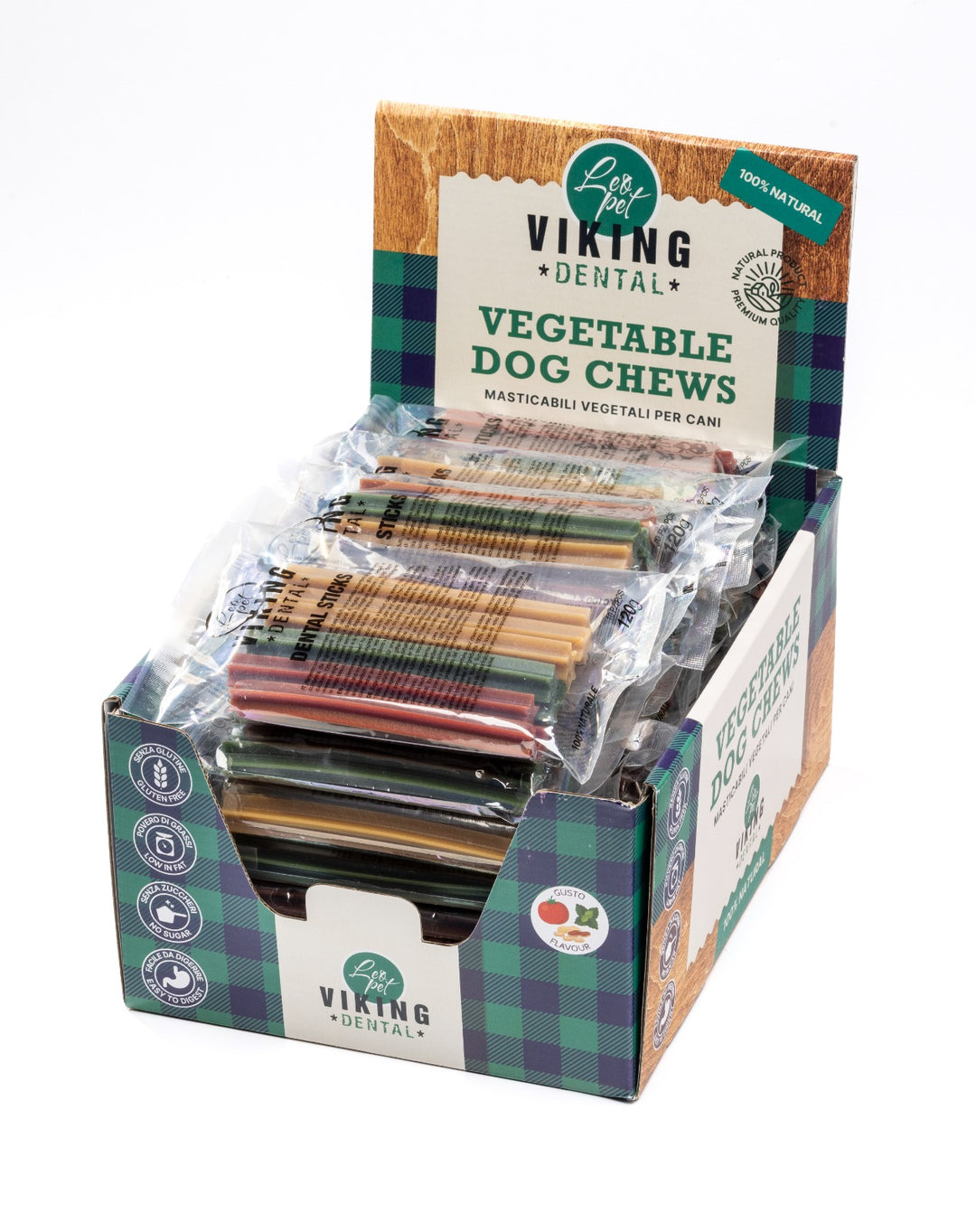 Viking Dental Stick Recompense pe Baza de Plante pentru Caini 120 Gr