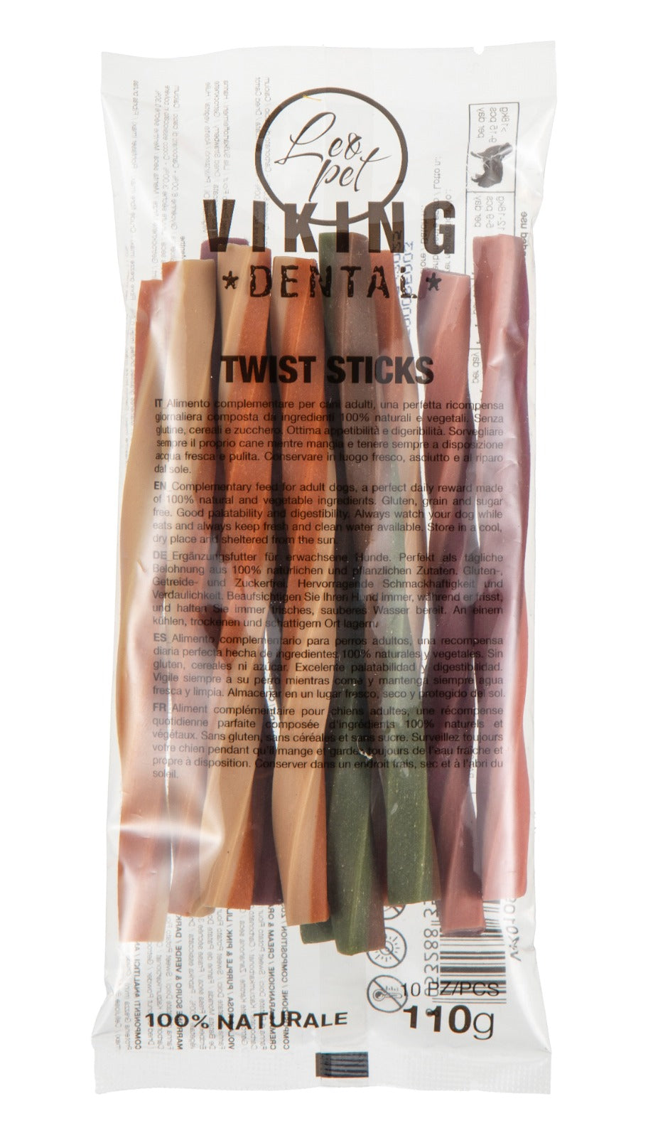 Viking Dental Twist Recompense pe Baza de Plante pentru Caini 110g