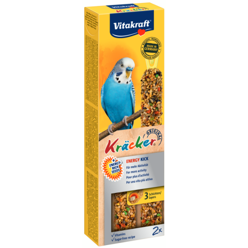 Baton pentru perusi Vitakraft Kracker Energy Kick 60 gr