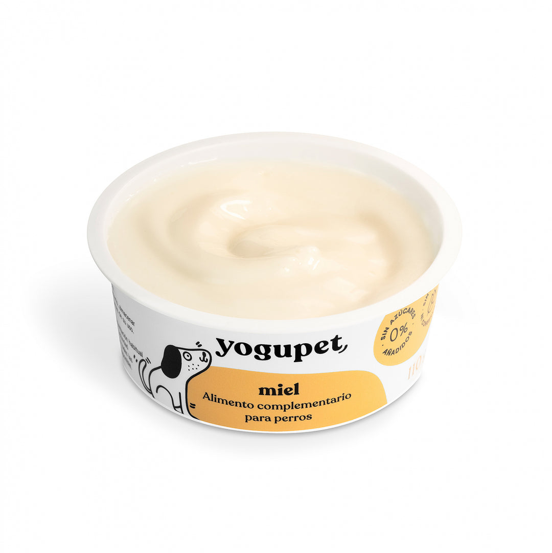 Yogupet Iaurt Pasteurizat cu Miere pentru Caini 110 Gr
