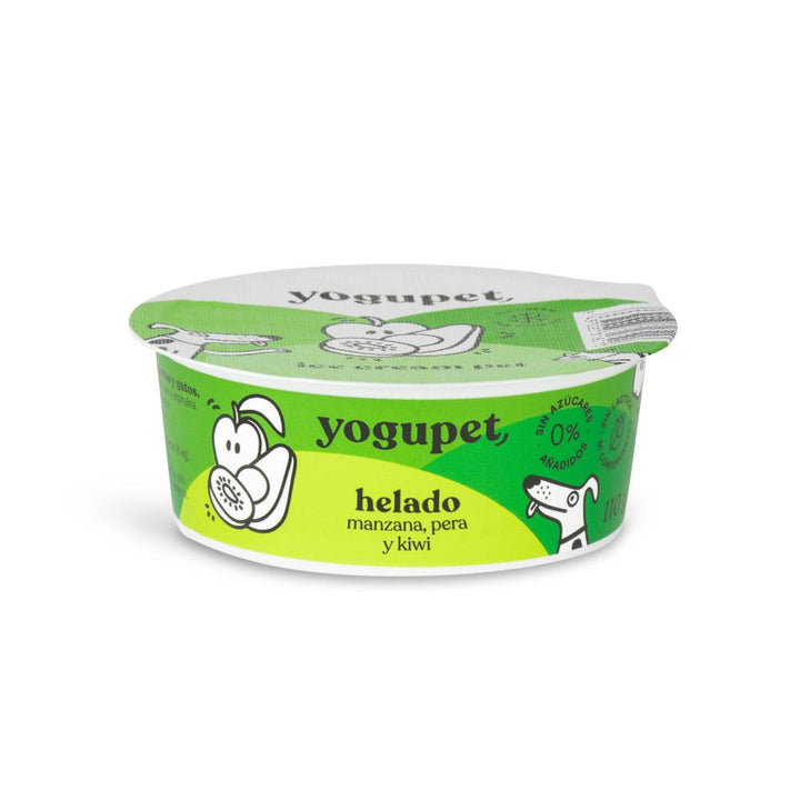 Yogupet Inghetata cu Mar, Para si Kiwi pentru Caini si Pisici 110 Gr