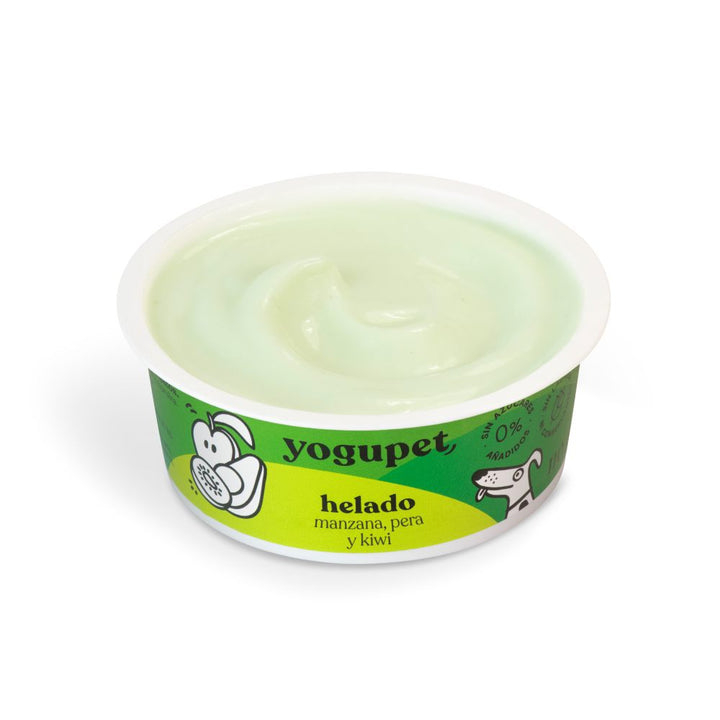 Yogupet Inghetata cu Mar, Para si Kiwi pentru Caini si Pisici 110 Gr